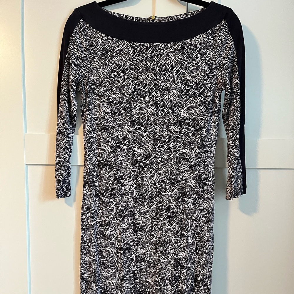 3 for $100! Tory Burch Jersey Sheath Dress with Raglan Long Sleeves